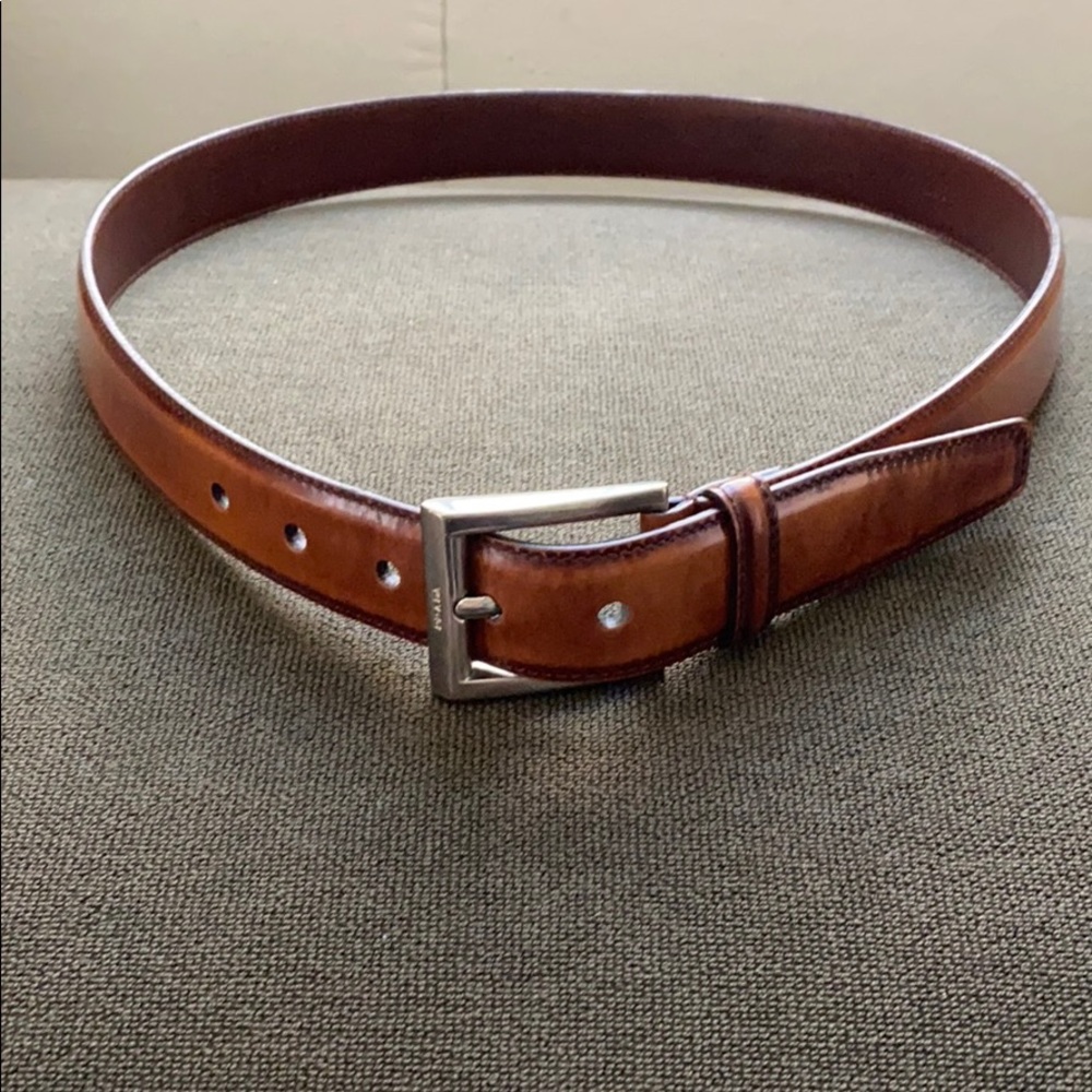 Men’s leather Prada belt